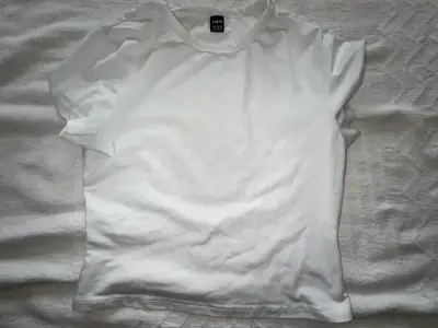 Polera blanca SHEIN talla M - miniatura 1