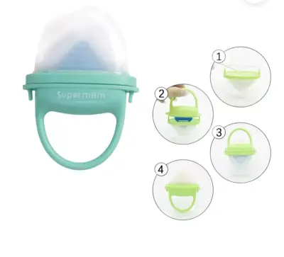 Alimentador de silicona para bebés Supermom - miniatura 3