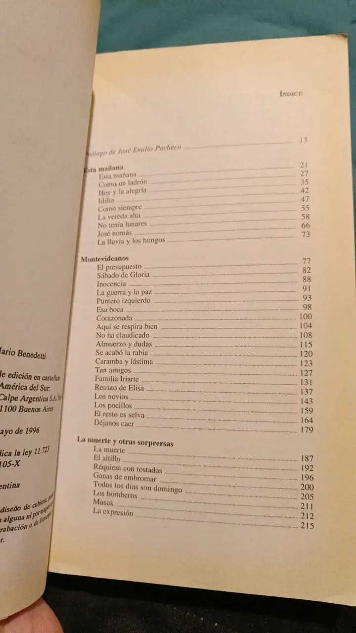 Libro 'Cuentos Completos' de Mario Benedetti - 3