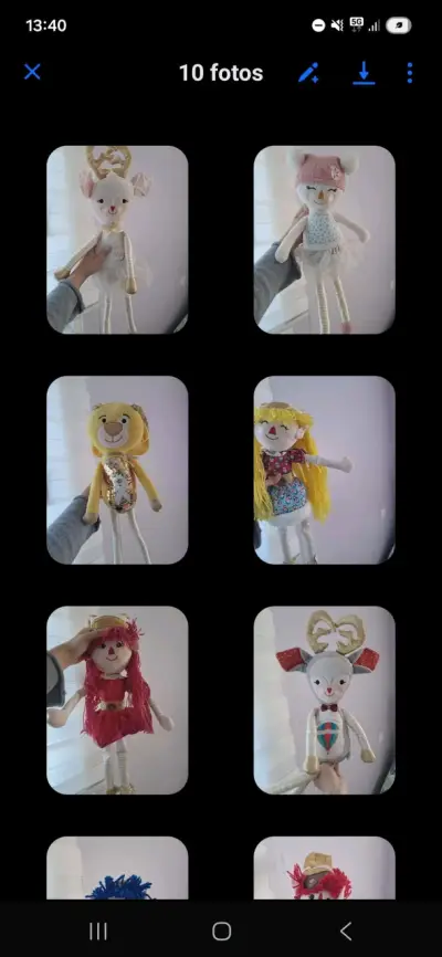 Muñecos de tela mágicos - miniatura 1