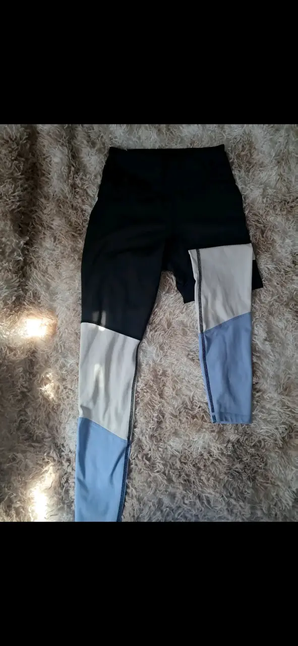 Leggings deportivos color block para mujer