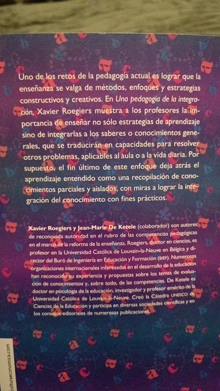 Libro 'Una Pedagogía de la Integración' de Xavier Roegiers - 2