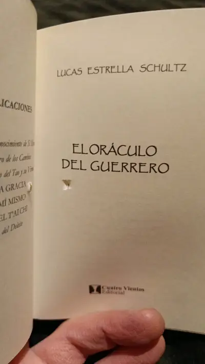 Libro El Oráculo del Guerrero de Lucas Estrella - miniatura 3