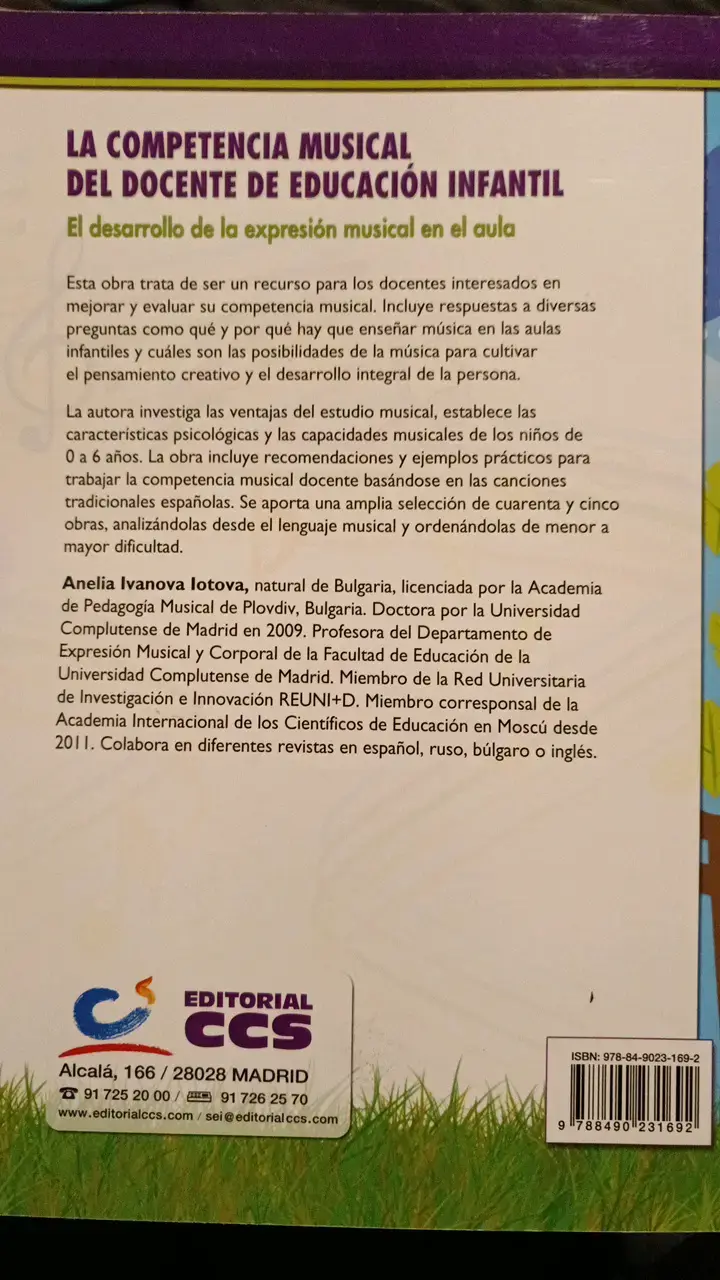 Libro La Competencia Musical del Docente Infantil - 2