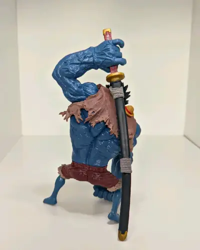 Figura nightmare luffy one piece - miniatura 4