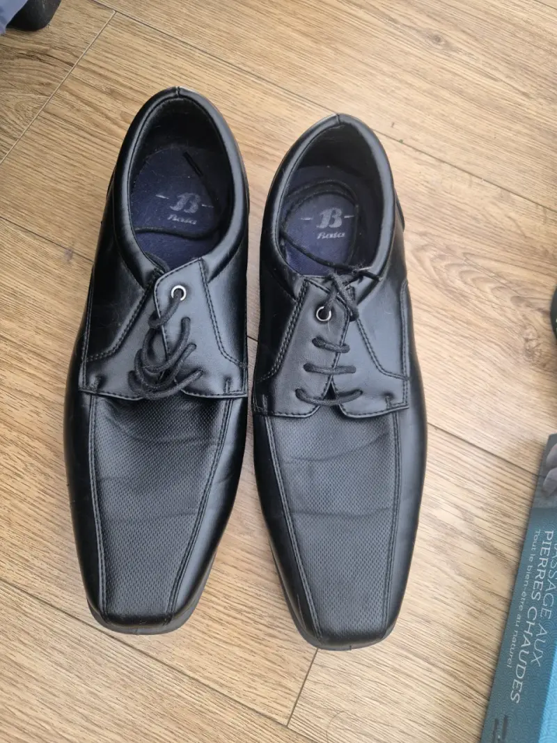Zapatos formales negros Bata para hombre - 1