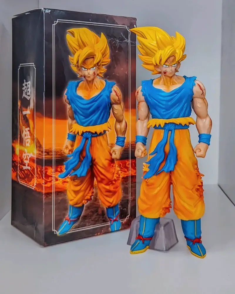 Figura Super Saiyan Goku dragon ball z - 2