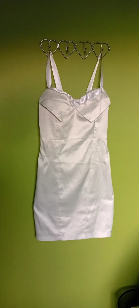 Vestido blanco vintage - 1
