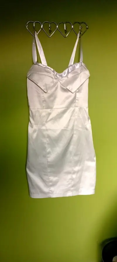 Vestido blanco vintage - miniatura 2