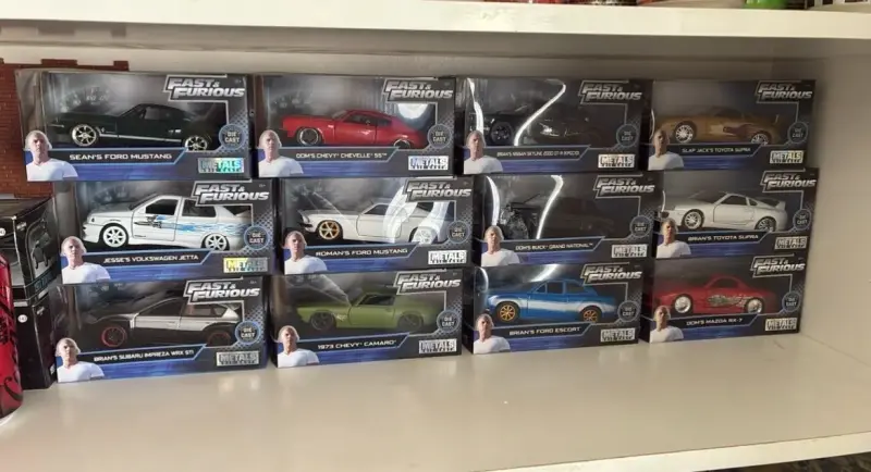 Colección de autos Fast & Furious a escala