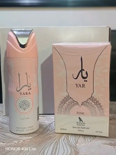 Set de perfume y spray Yara Pink - miniatura 1