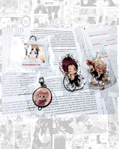 llaveros y pines de anime - miniatura 3