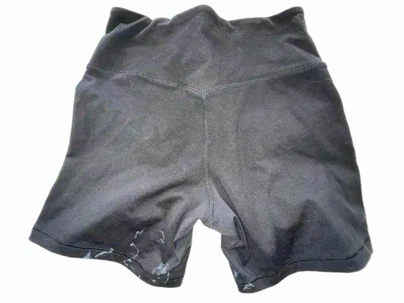 Shorts deportivos negros para mujer talla S - 2