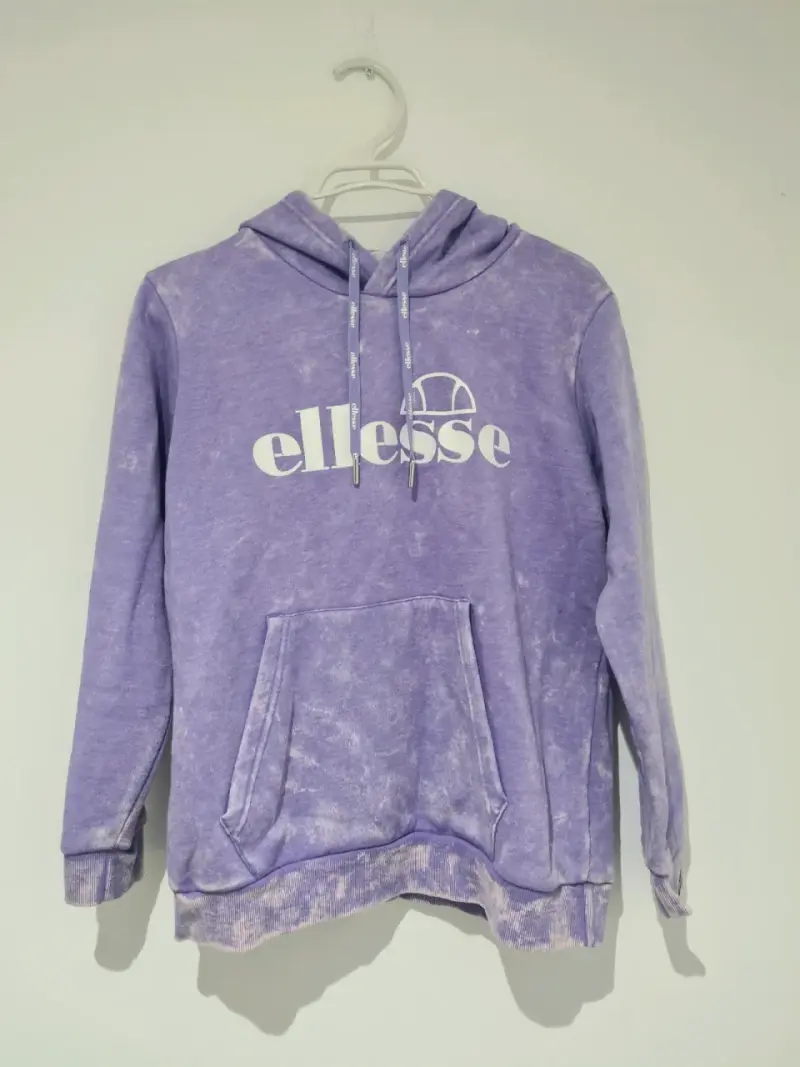 Polerón morado Ellesse con capucha - 1