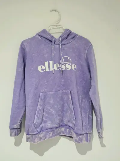 Polerón morado Ellesse con capucha - miniatura 1