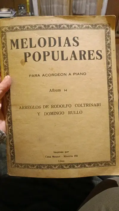 Melodías Populares para Acordeón a Piano - miniatura 1