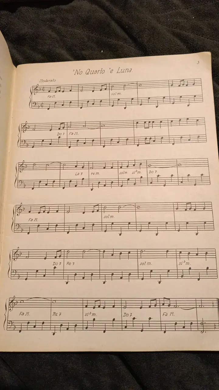 Melodías Populares para Acordeón a Piano - 3