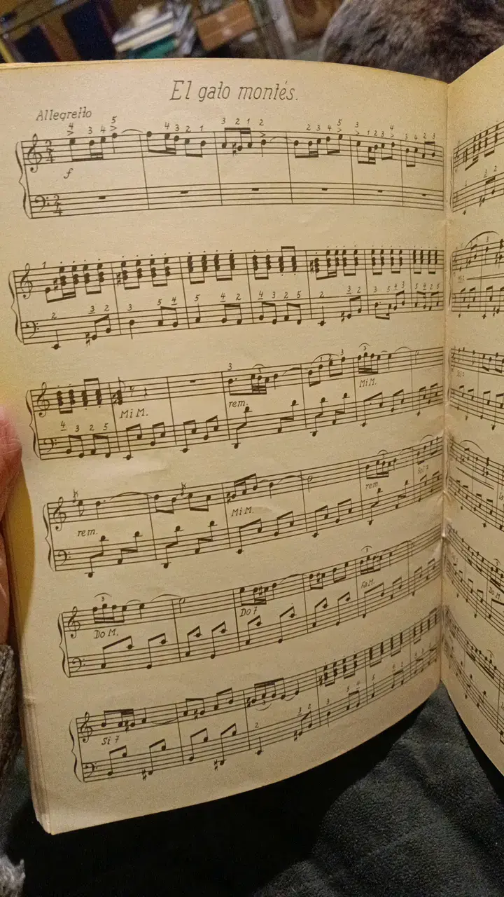 Melodías Populares para Acordeón a Piano - 5