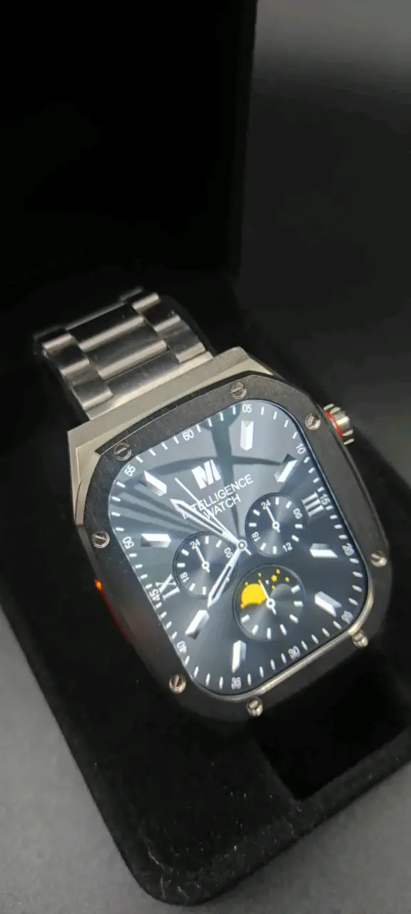 Reloj inteligente metálico - 1