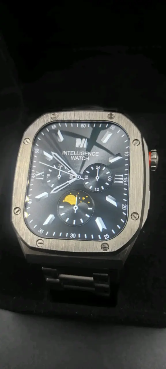 Reloj inteligente metálico - 5
