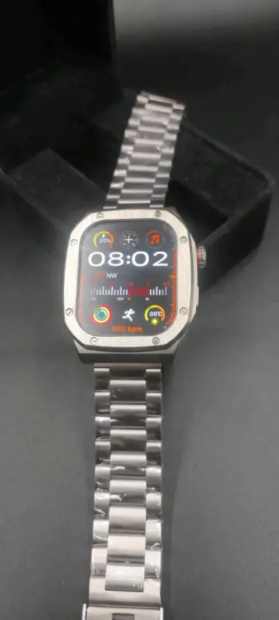 Reloj inteligente metálico - miniatura 6