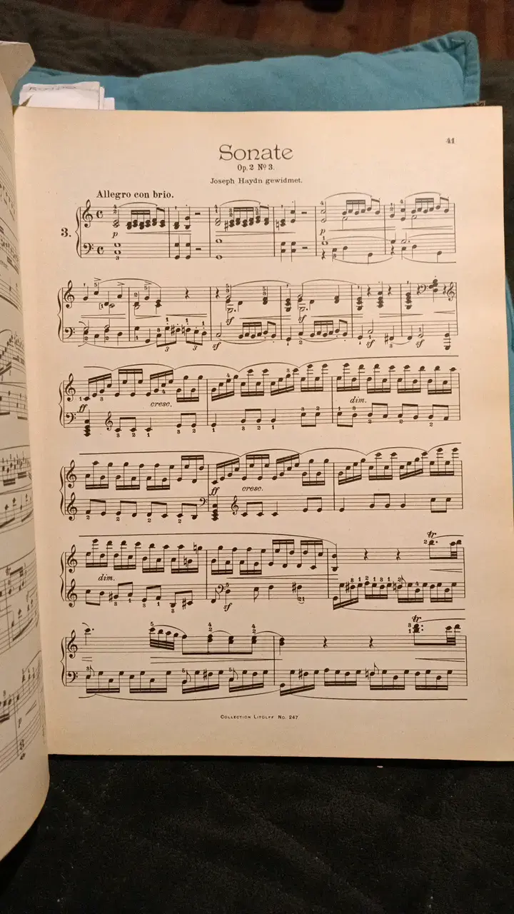 Libro Beethoven Sonaten Band 1 - 3