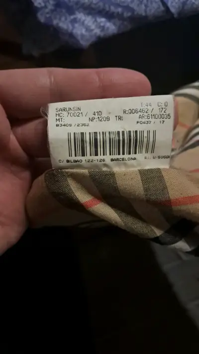 Abrigo Burberry clásico beige - miniatura 6