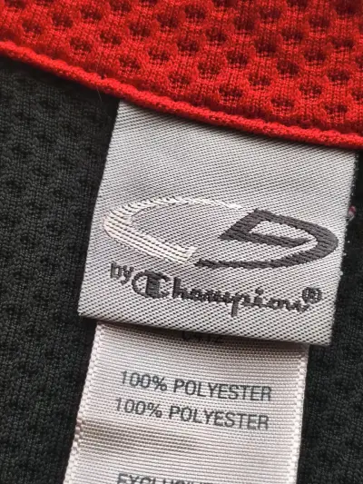 Chaleco deportivo negro y rojo Champion - miniatura 4