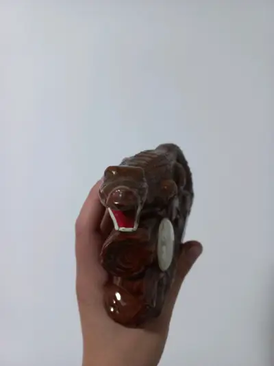 Termómetro de Cerámica Caimán Florida Vintage - miniatura 2