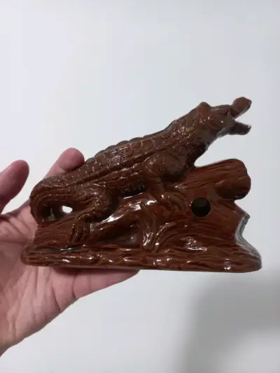 Termómetro de Cerámica Caimán Florida Vintage - miniatura 4