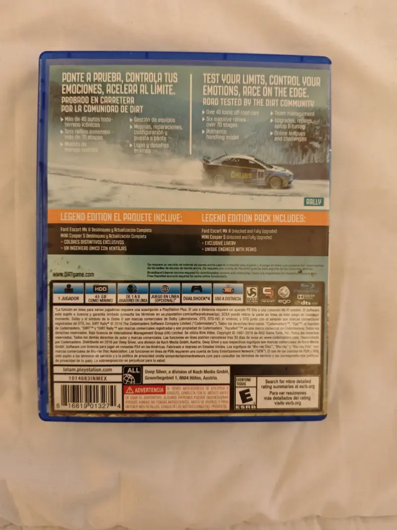 Juego PS4 Dirt Rally Legend Edition - 2