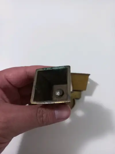Pequeñas ruedas de Bronce Vintage - miniatura 2