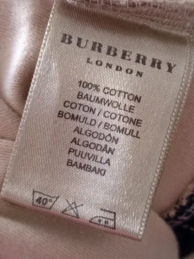 Body bebé Burberry - miniatura 5
