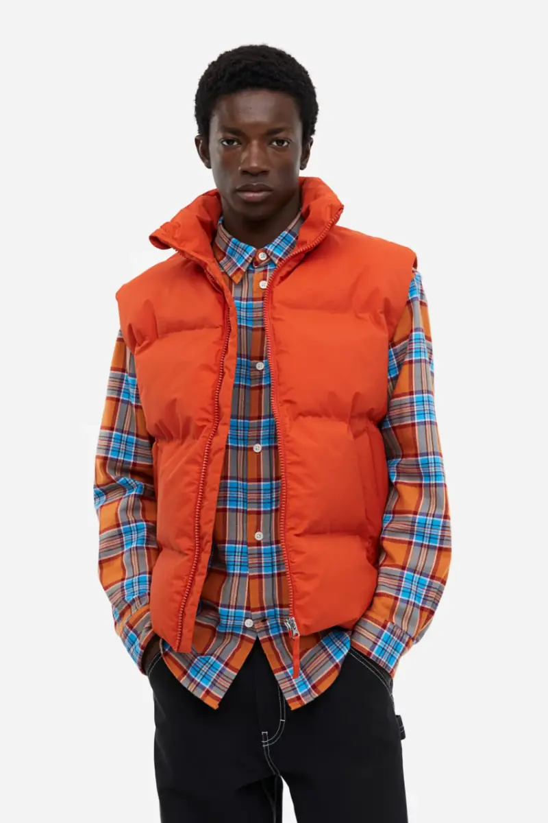 Chaqueta sin mangas  acolchada  hombre
