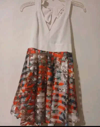 Vestido sin mangas con estampado floral - miniatura 1