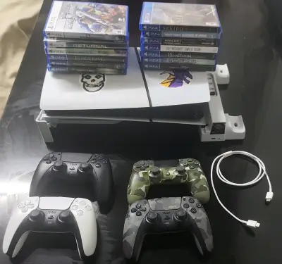 Playstation 5 slim versión disco - miniatura 4
