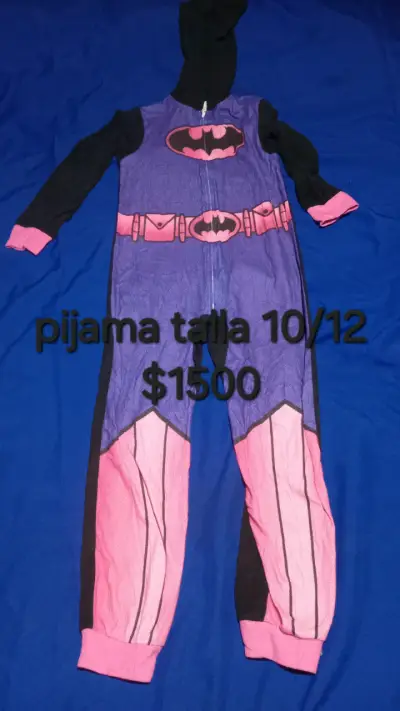 Pijama infantil de superhéroe talla 10/12 - miniatura 1