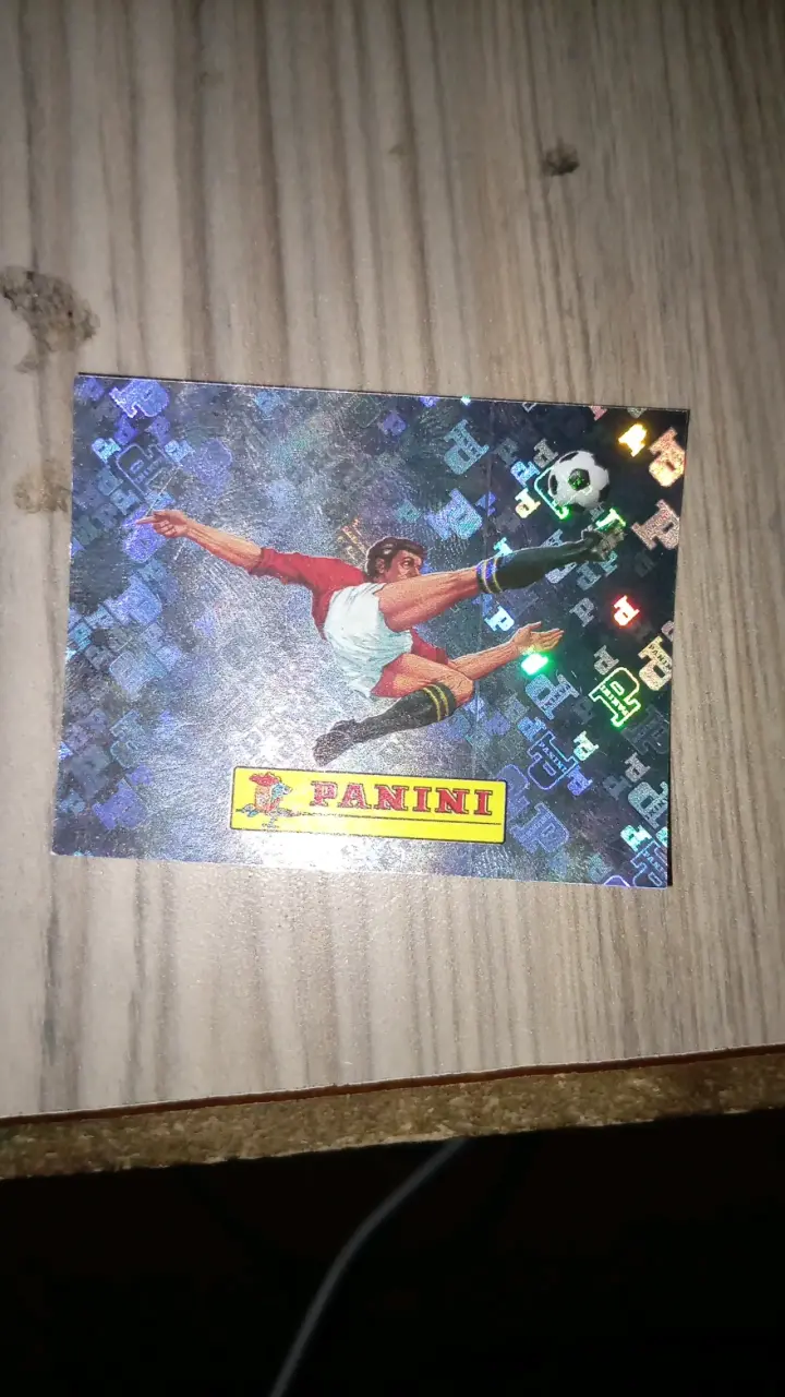 Lámina holográfica Panini de fútbol - 3