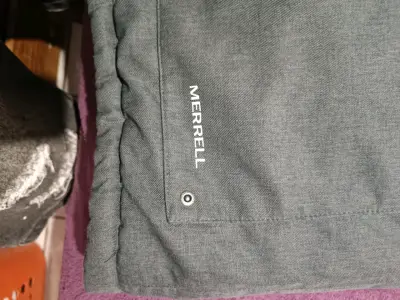 Chaqueta acolchada gris para invierno merrel - miniatura 5