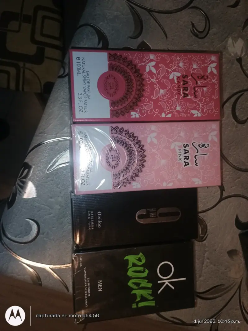 Set de perfumes variados para hombre y mujer