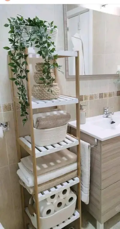 Estantería de madera para plantas - miniatura 5