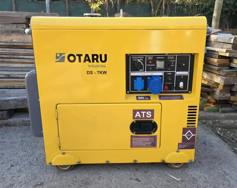 Generador diésel Otaru DS-7KW amarillo - 1