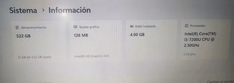 Notebook Dell Inspiron 14 batería nueva disco ssd - 2