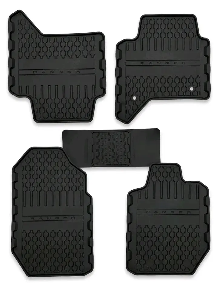 Alfombras de goma para Ford Ranger xlt 3.2 2020 - 1