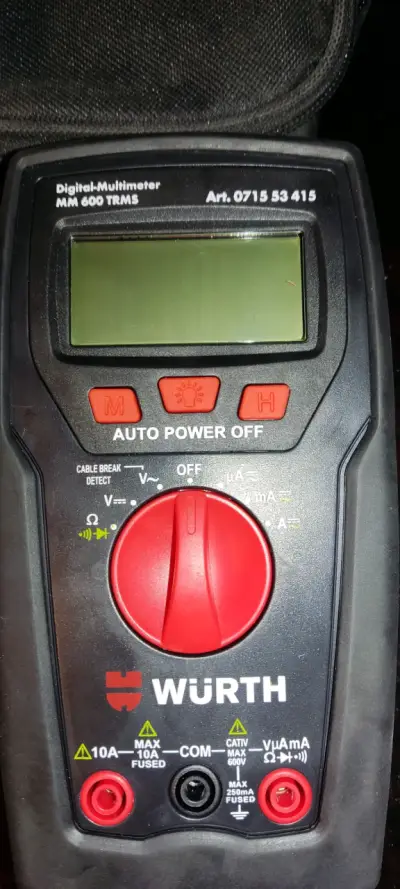 Multímetro digital Würth MM 600 TRMS - miniatura 1