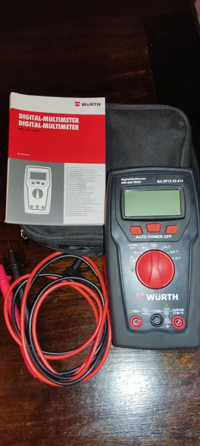 Multímetro digital Würth MM 600 TRMS - miniatura 3