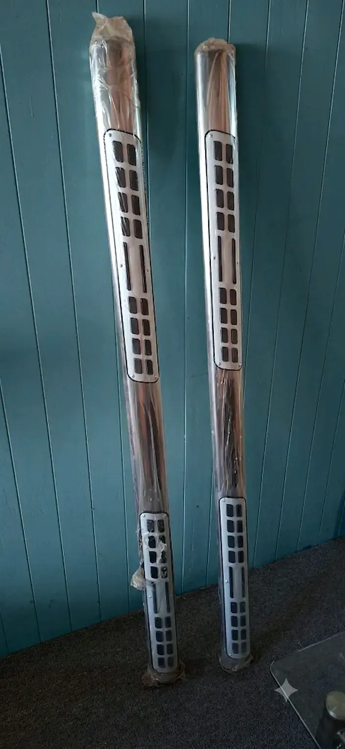 Barras laterales de acero inoxidable para auto