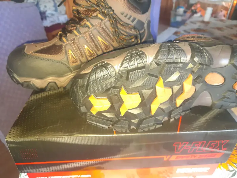 Botas de seguridad V-Flex marrones - 1