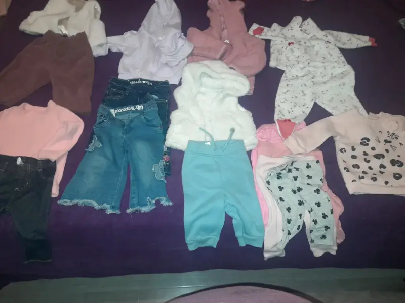 Lote de ropa infantil variada para bebé - 2