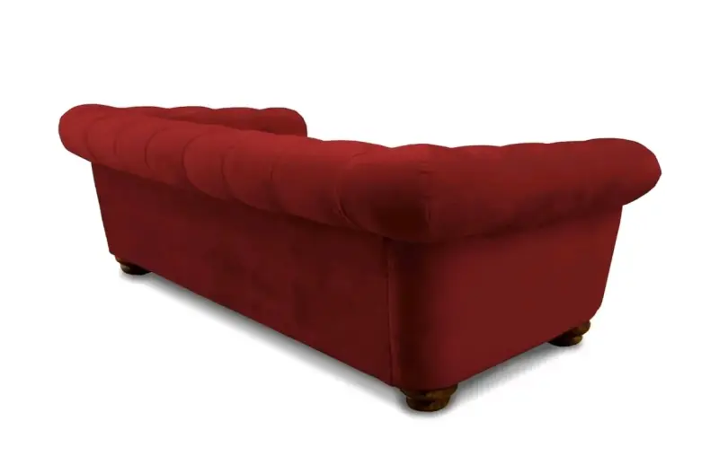 Sofá Florencia 3 cuerpos, Latam Home, color rojo - 5